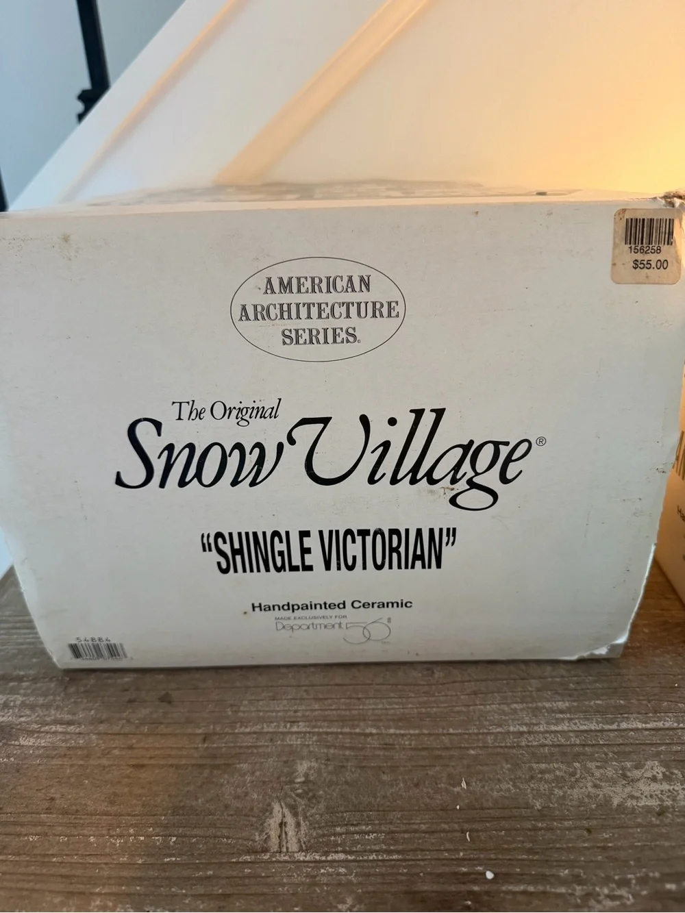 Department 56 American Architecture Series Snow Village Shingle Victorian